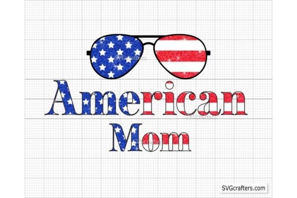 American Mom Png Jpg, 4th of July Png