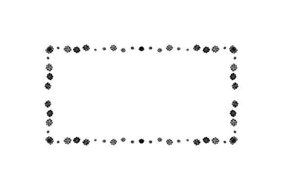 Black Frame Drawing: The Ultimate Ornamental Clipart for Designers