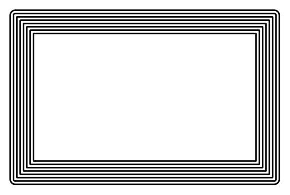 Black Frame Illustration Art: Elevate Your Visual Identity