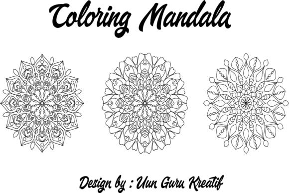 Coloring Mandala 007: A Versatile Asset for Design and Relaxation