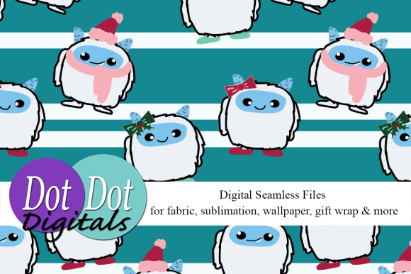 Cutest Little Yeti on Teal with Stripes: A Design Evaluation