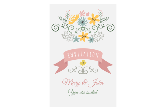 Designing Elegant Wedding Invitation Templates with Floral Motifs