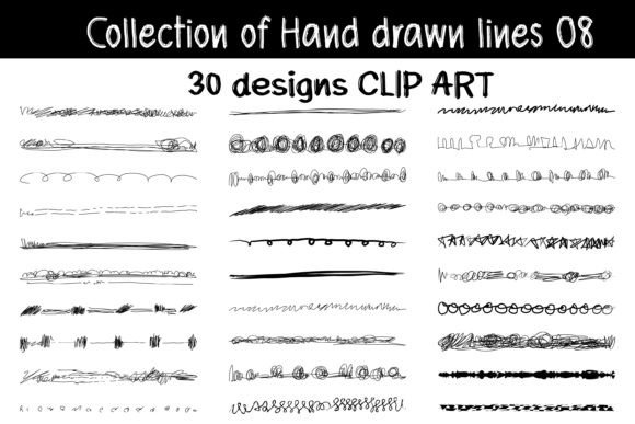 Freehand Line, Hand-drawn Line: The Perfect Doodle Accent