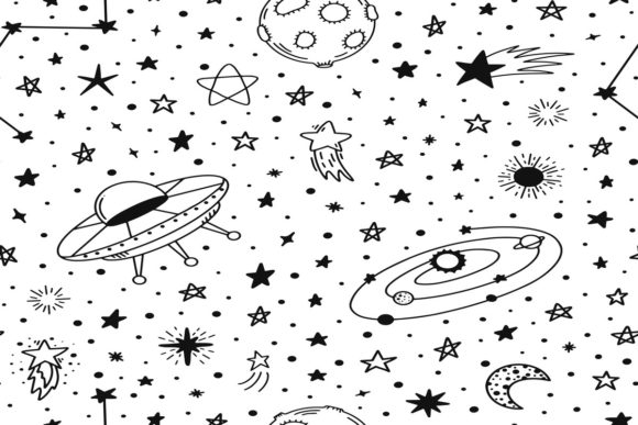 Space Doodle Elements: Elevate Your Creative Projects