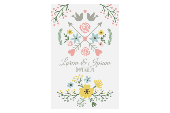 The Art of the Floral Invitation: Elevating Your Event with Vector Precision