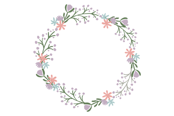 The Enduring Appeal of the Round Floral Frame: A Versatile Design Element for Digital and Print Media