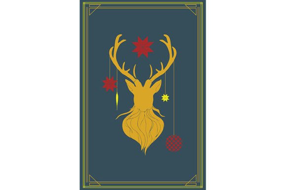 Timeless Elegance: The Enduring Appeal of the Vintage Card with Yellow Deer Design