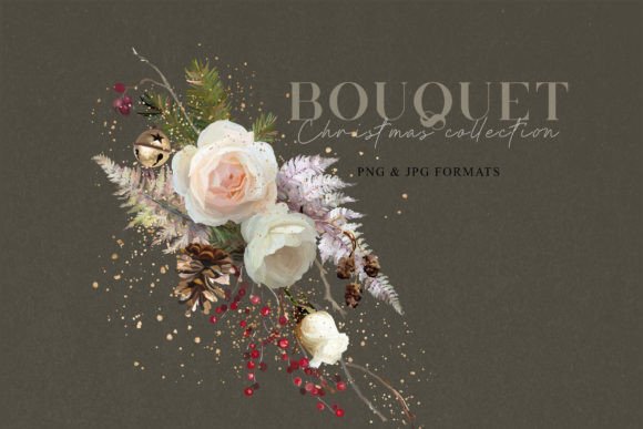 Wedding Roses Bouquet PNG